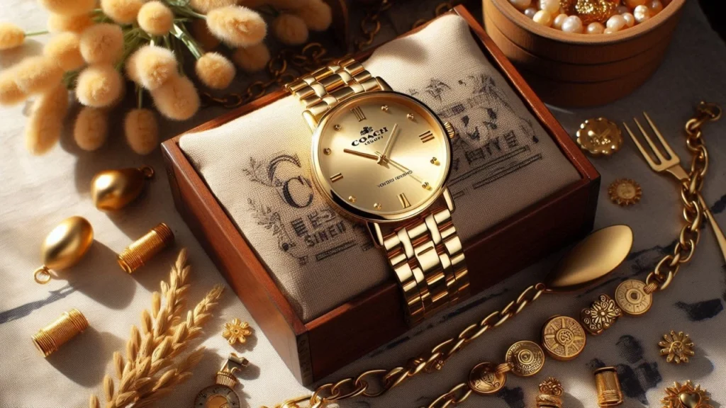 Shop Coach Gold Bracelet Watch A Legacy of Craftsmanship