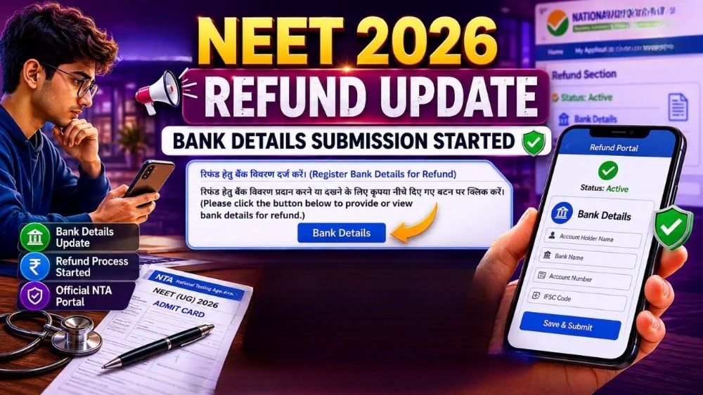 neet 2026 bank details submission