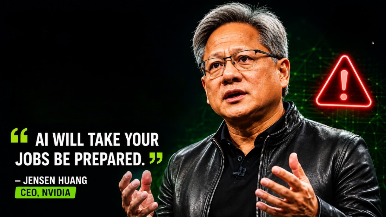 Jensen Huang AI Job Warning Ultimate Future Career Tips 2026