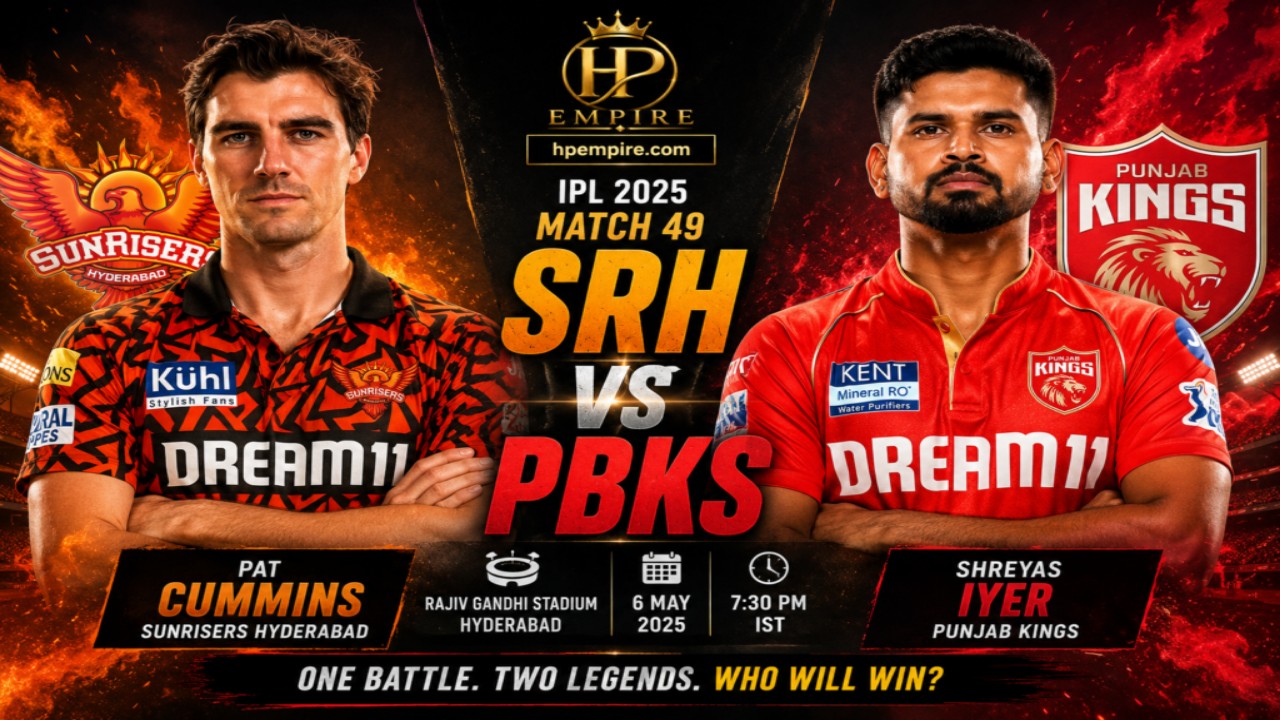 Sunrisers Hyderabad vs punjab kings standings  Top News!!